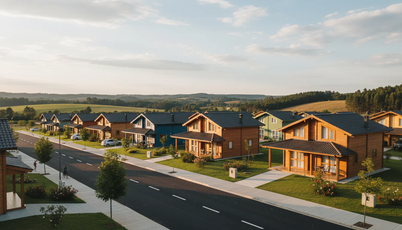 Casas de Madeira Pré-Fabricadas em Capão Alto – SC Casas de Madeira Pré-Fabricadas em Capão Alto – SC