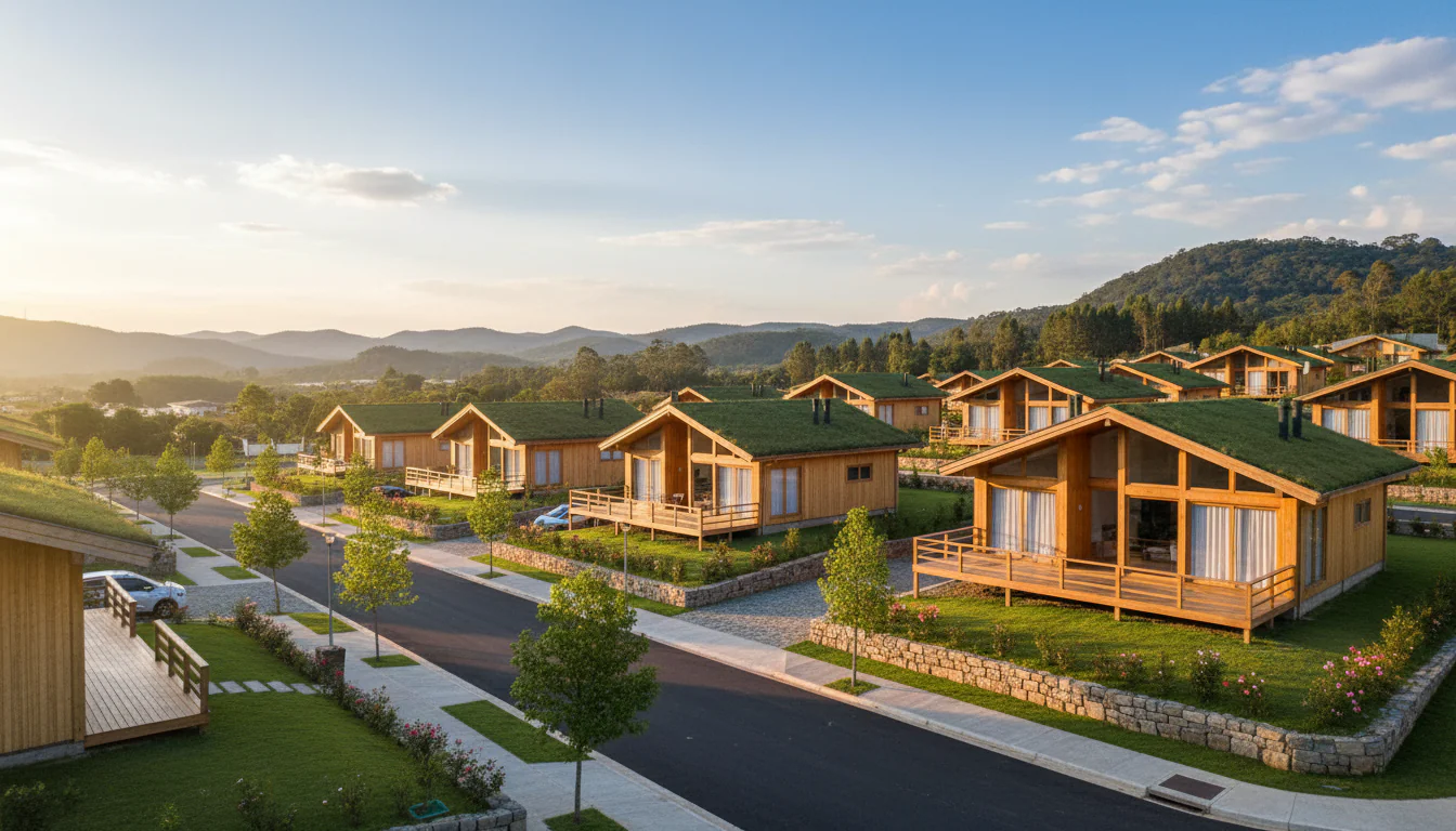 Casas de Madeira Pré-Fabricadas em Chapadão do Lageado – SC Casas de Madeira Pré-Fabricadas em Chapadão do Lageado – SC