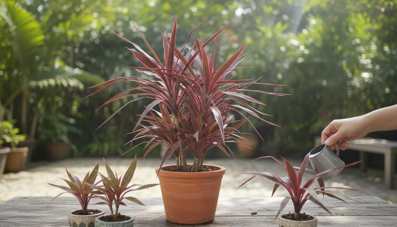 Dracena-vermelha: como cultivar e fotos para apreciar