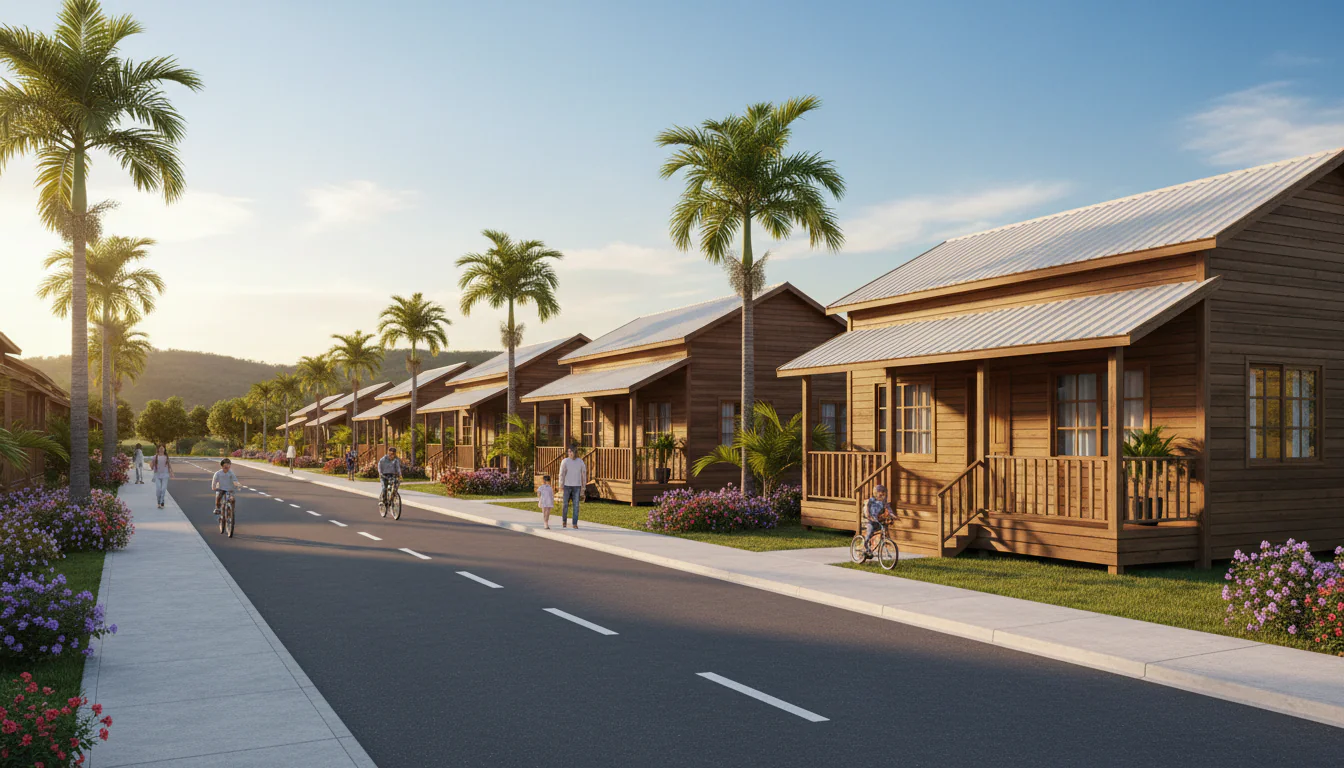 Casas de Madeira Pré-Fabricadas em Sucupira do Norte – MA