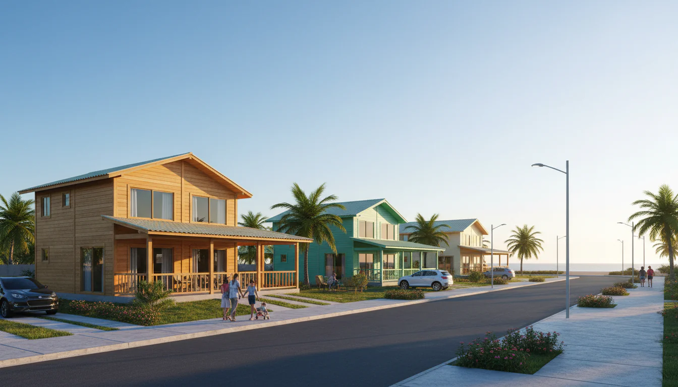 Casas de Madeira Pré-Fabricadas em Tutóia – MA