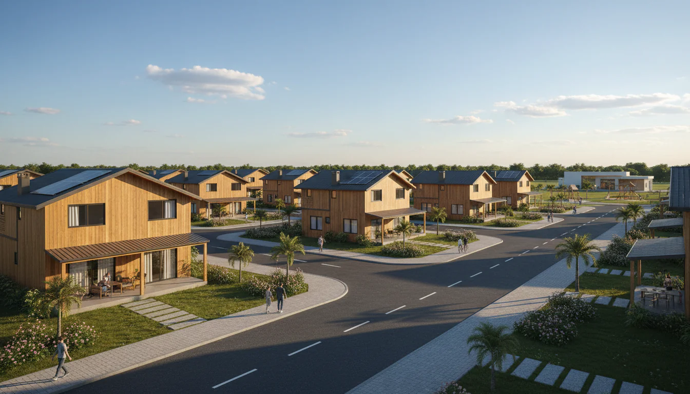 Casas de Madeira Pré-Fabricadas em Vitória do Mearim – MA