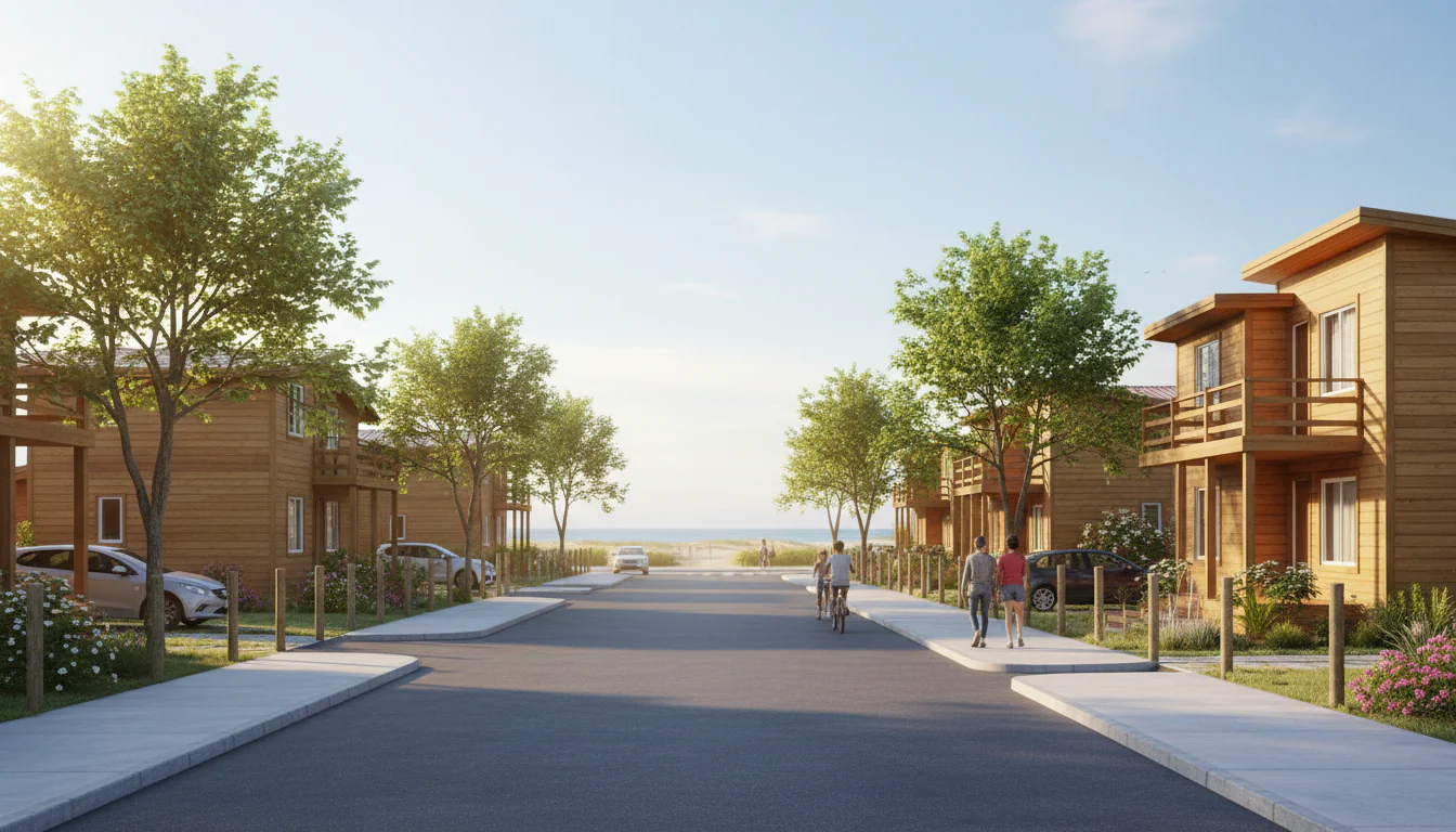 Casas de Madeira Pré-Fabricadas em Balneário Pinhal – RS