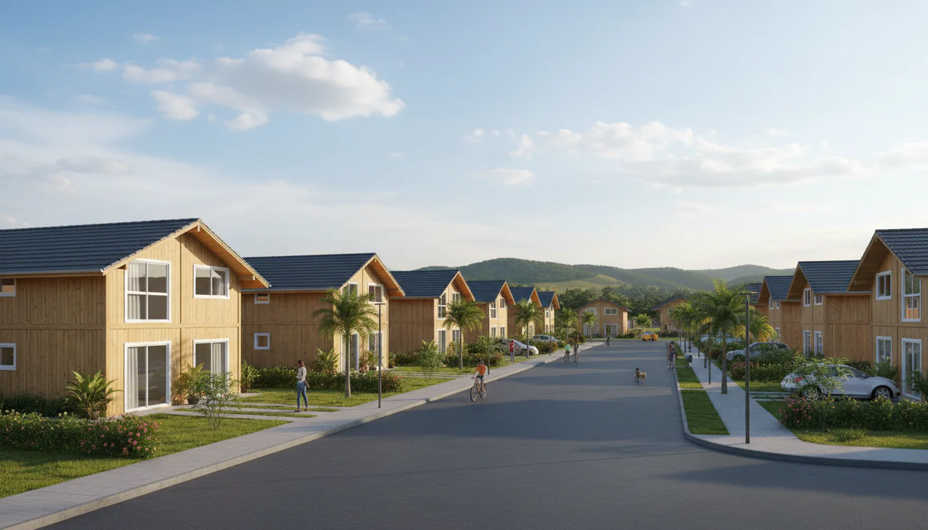 Casas de Madeira Pré-Fabricadas em Bom Jardim – MA