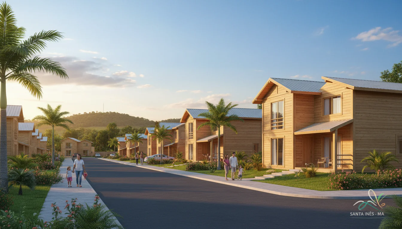 Casas de Madeira Pré-Fabricadas em Santa Inês – MA Casas de Madeira Pré-Fabricadas em Santa Inês – MA