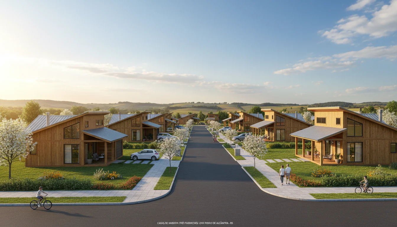 Casas de Madeira Pré-Fabricadas em Dom Pedro de Alcântara – RS Casas de Madeira Pré-Fabricadas em Dom Pedro de Alcântara – RS