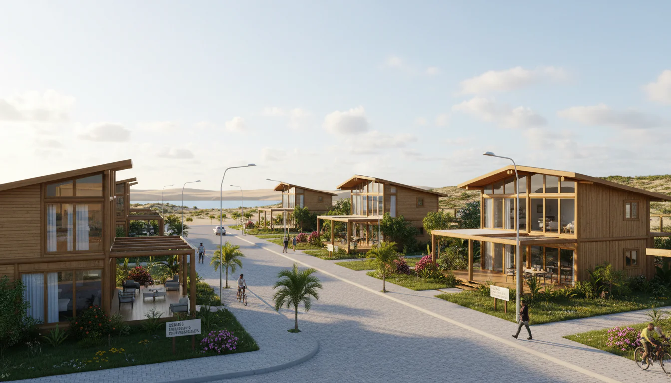 Casas de Madeira Pré-Fabricadas em Jijoca de Jericoacoara – CE
