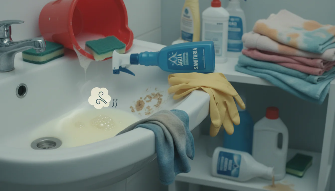 Erros ao usar água sanitária: e como evitá-los