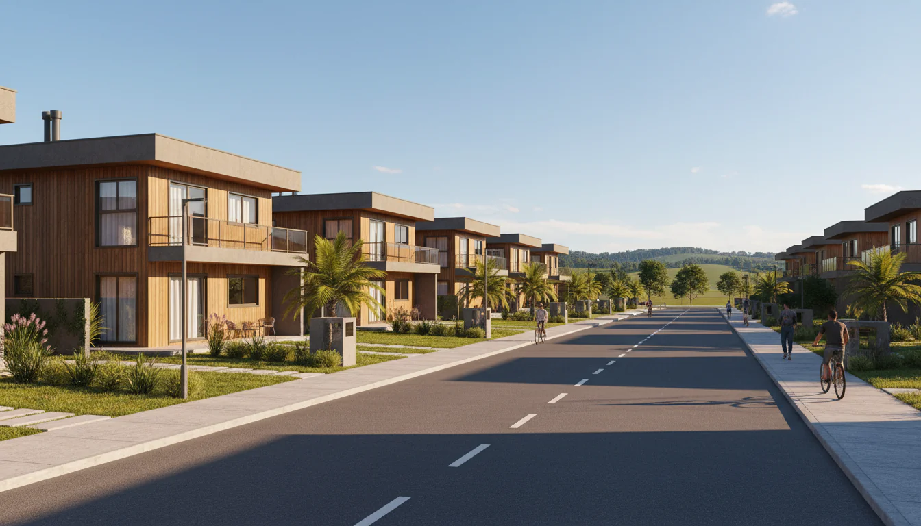 Casas de Madeira Pré-Fabricadas em Beneditinos – PI