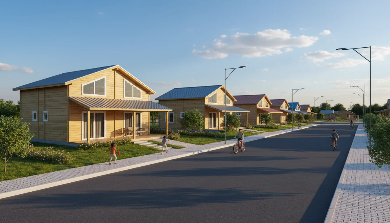 Casas de Madeira Pré-Fabricadas em Bertolínia – PI Casas de Madeira Pré-Fabricadas em Bertolínia – PI