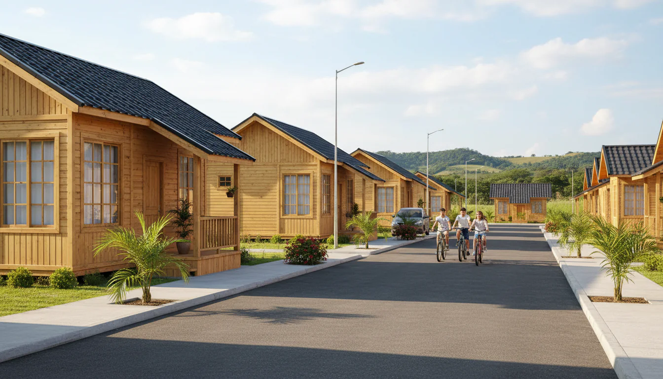 Casas de Madeira Pré-Fabricadas em Capitão de Campos – PI