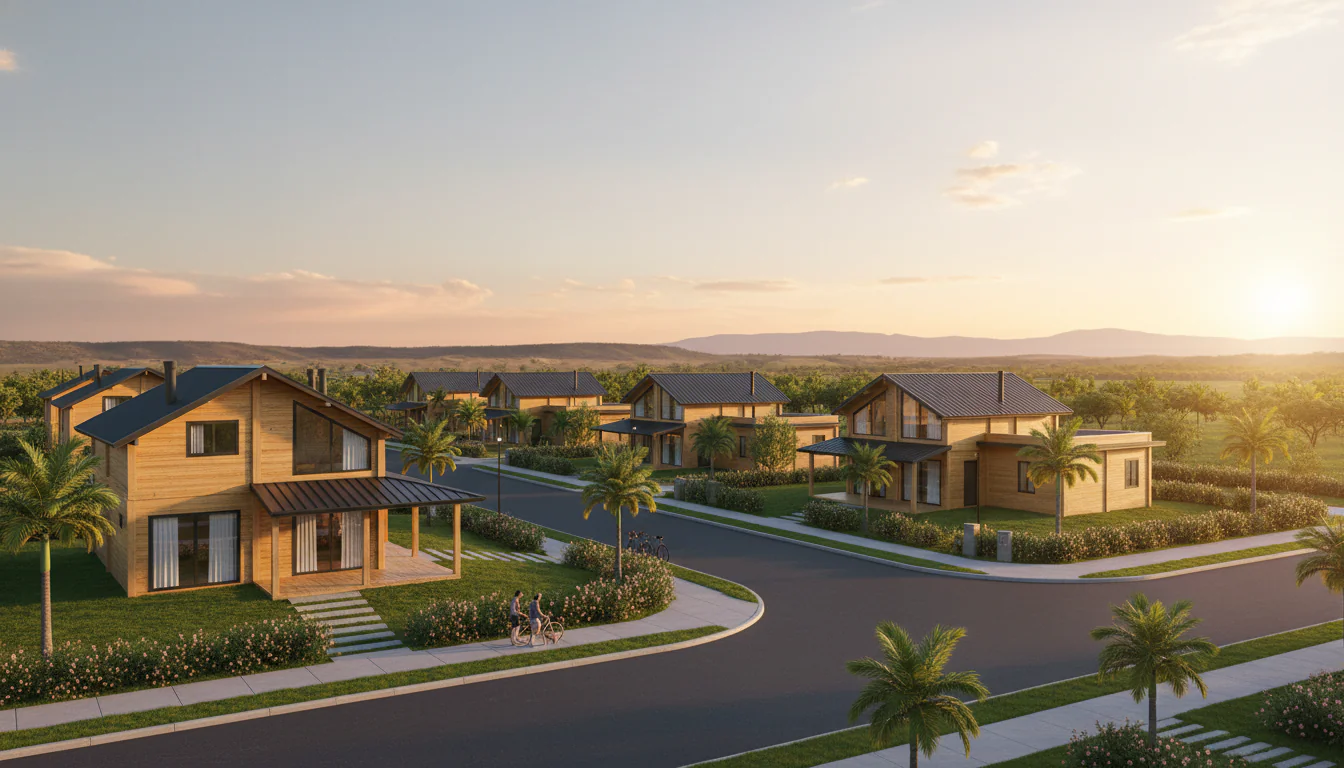 Casas de Madeira Pré-Fabricadas em Bonópolis – GO Casas de Madeira Pré-Fabricadas em Bonópolis – GO