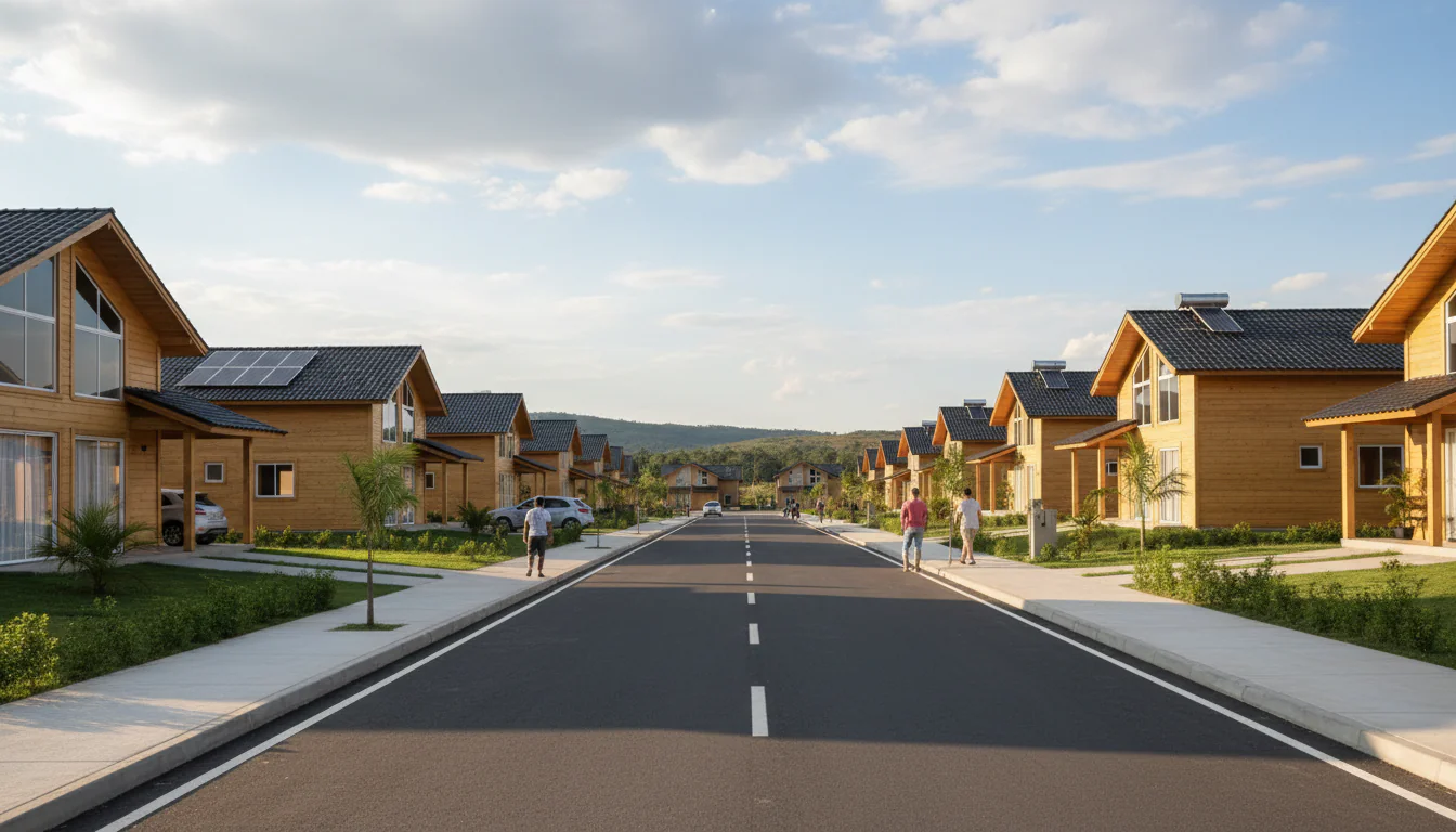 Casas de Madeira Pré-Fabricadas em Novo Gama – GO