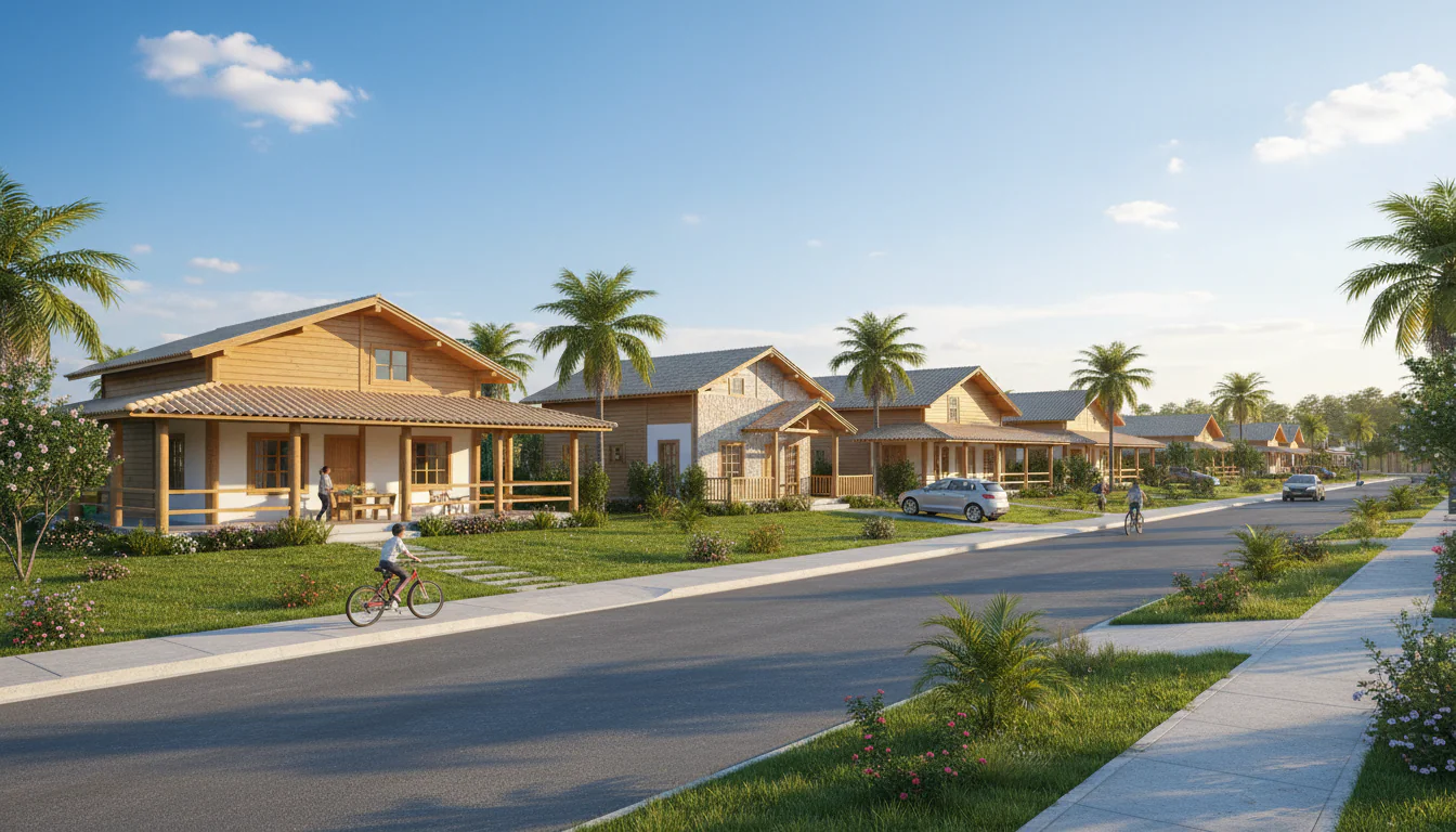 Casas de Madeira Pré-Fabricadas em Santa Rita do Novo Destino – GO