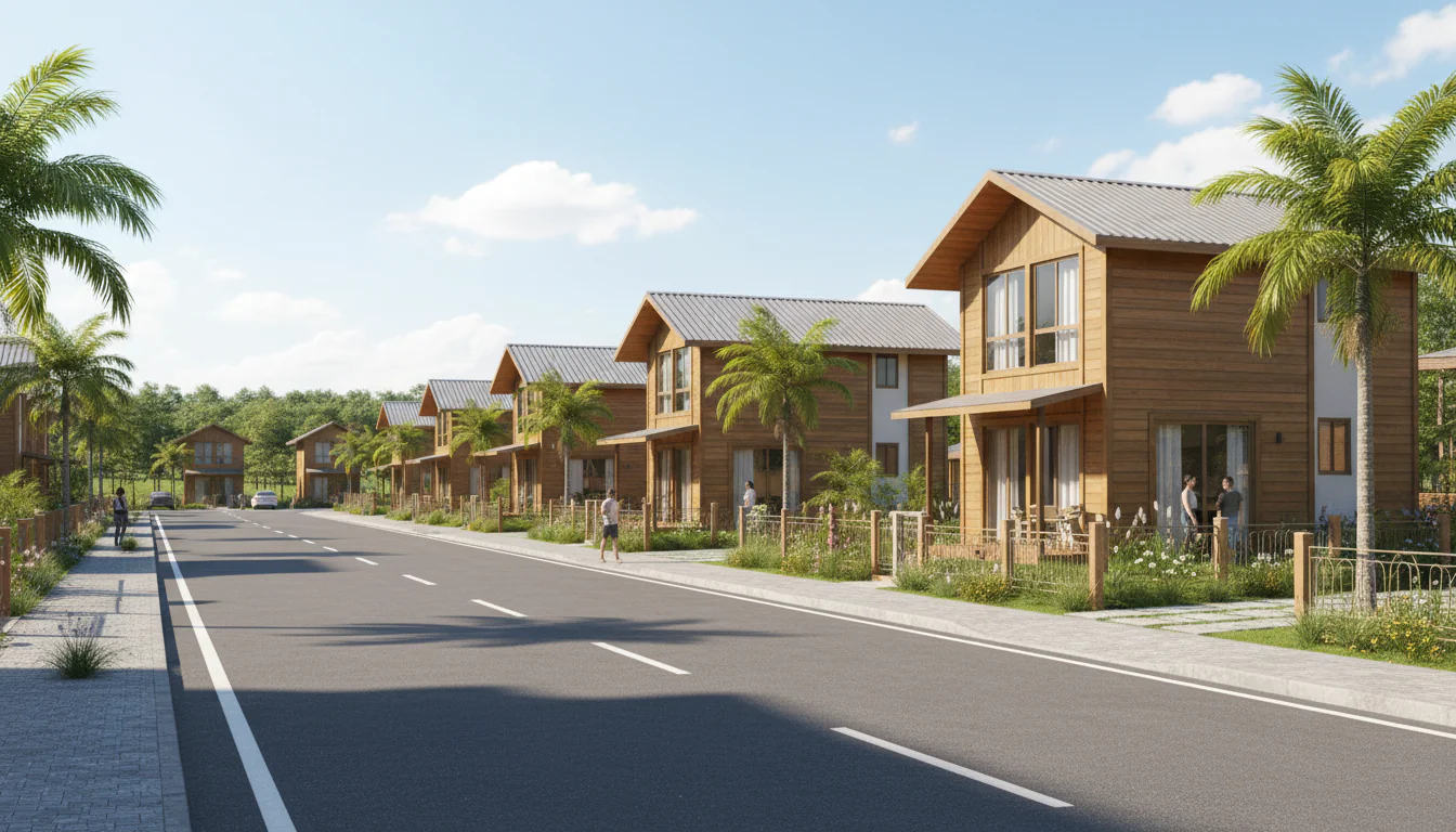 Casas de Madeira Pré-Fabricadas em Floriano – PI