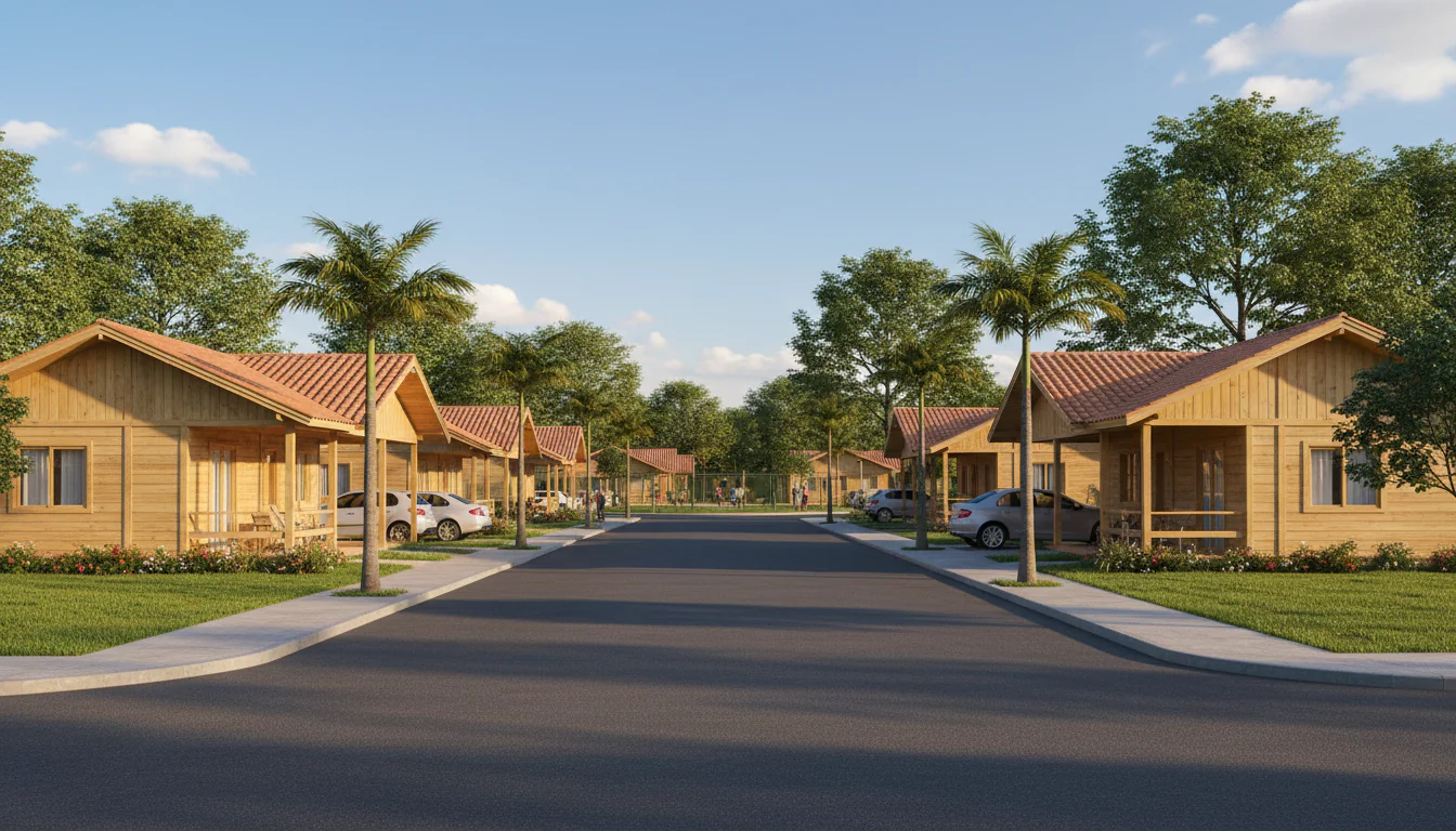 Casas de Madeira Pré-Fabricadas em Isaías Coelho – PI Casas de Madeira Pré-Fabricadas em Isaías Coelho – PI