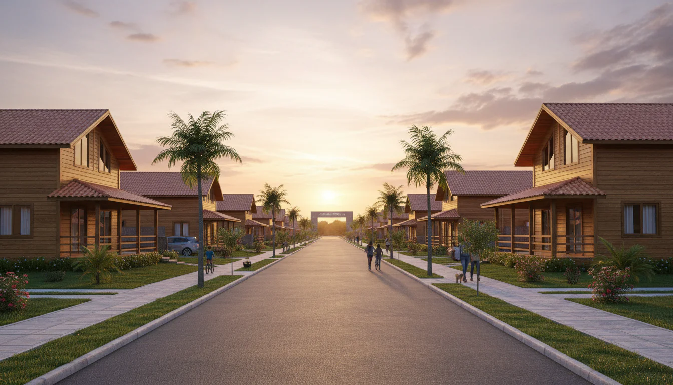 Casas de Madeira Pré-Fabricadas em Joaquim Pires – PI Casas de Madeira Pré-Fabricadas em Joaquim Pires – PI