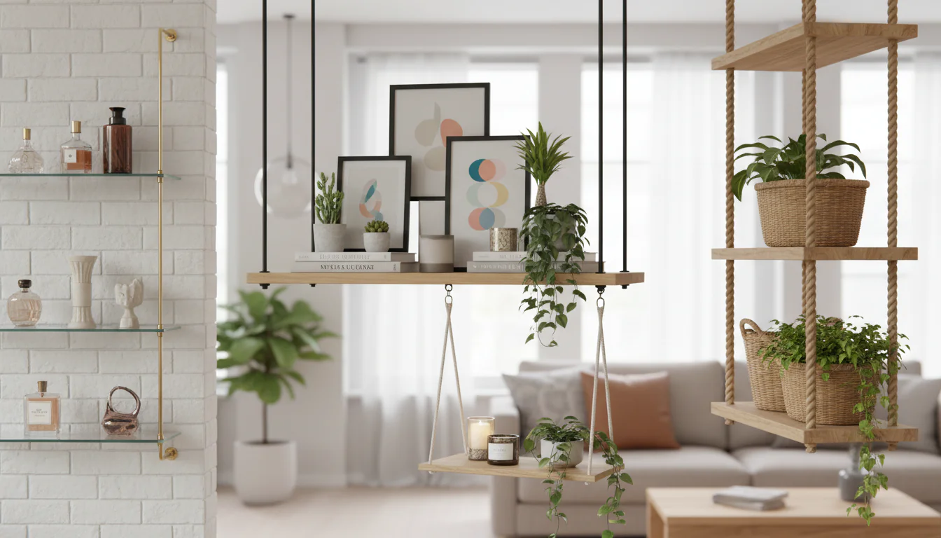 Estante suspensa: opções lindas para completar decoração Estante suspensa: opções lindas para completar decoração