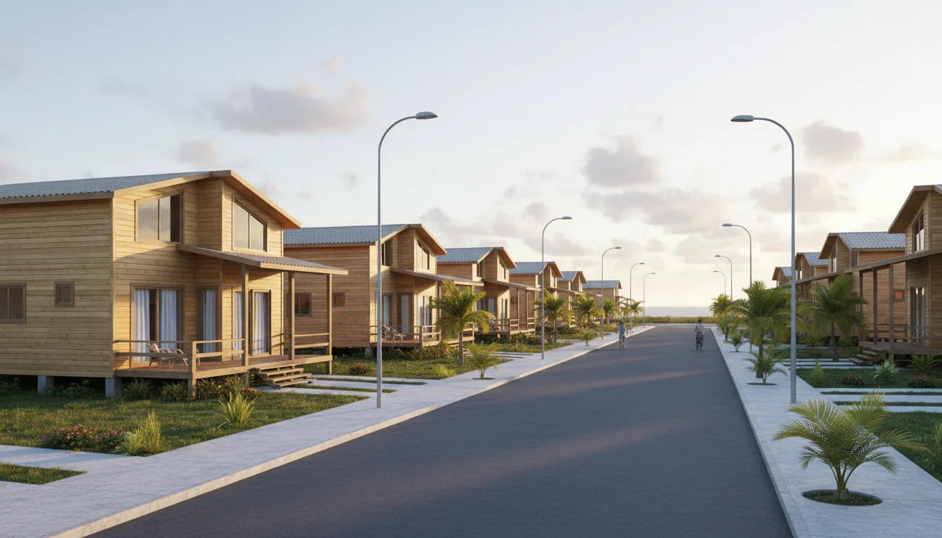 Casas de Madeira Pré-Fabricadas em Luís Correia – PI Casas de Madeira Pré-Fabricadas em Luís Correia – PI