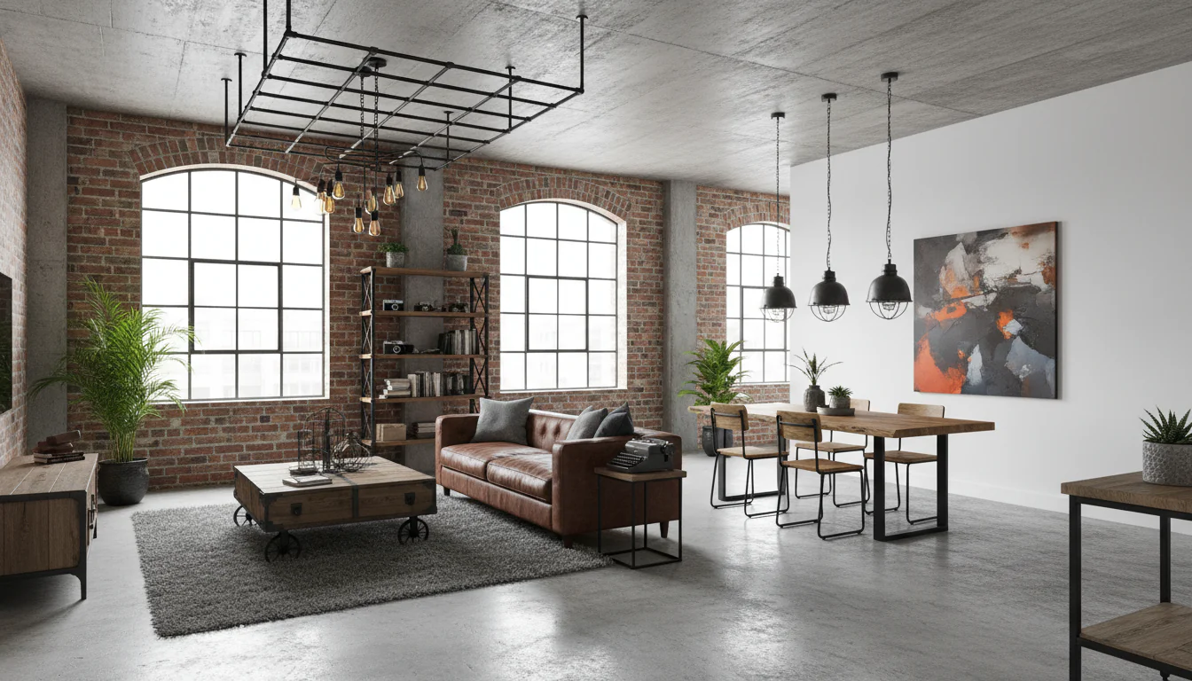 Estilo industrial: o que é e ambientes com tendência