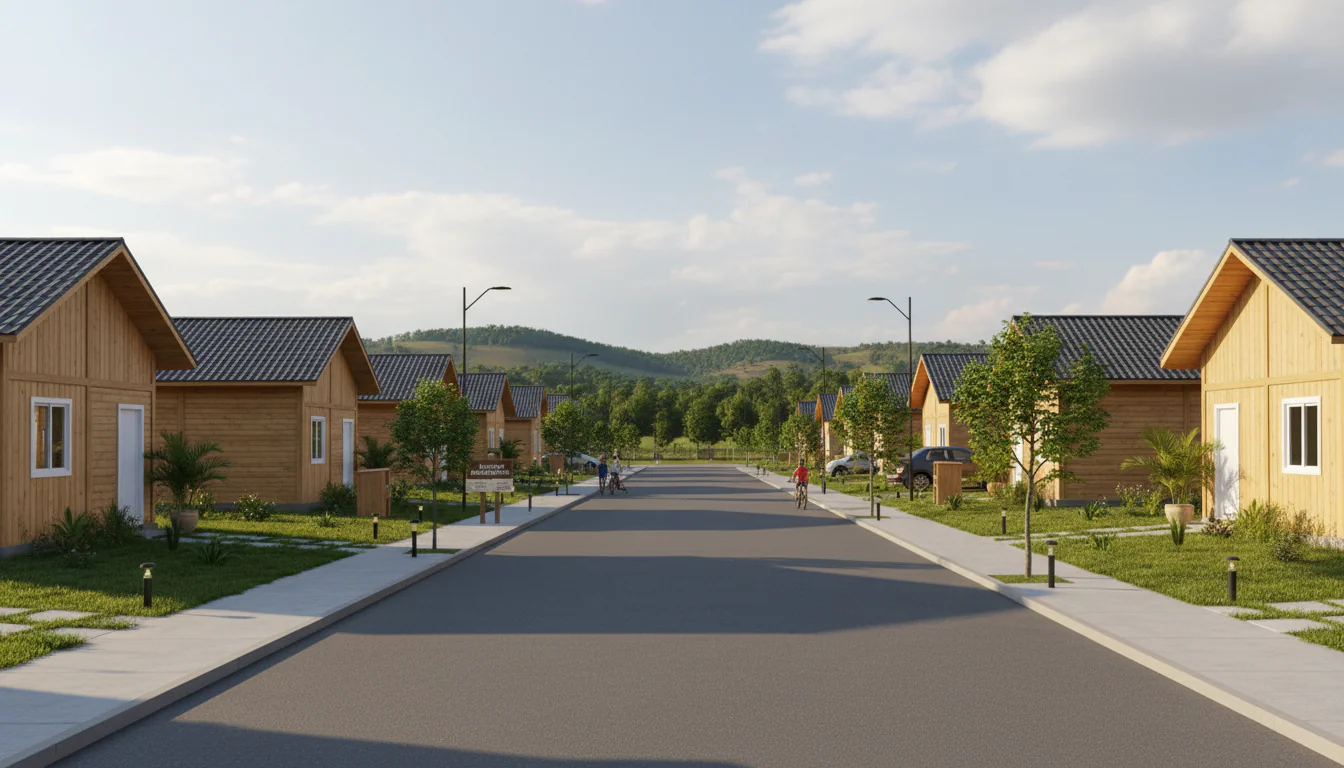 Casas de Madeira Pré-Fabricadas em Marcos Parente – PI