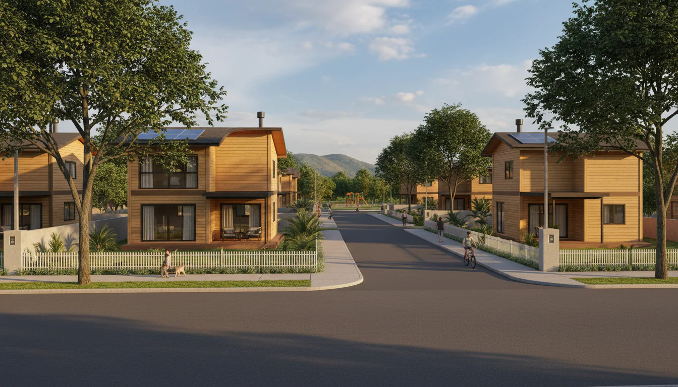 Casas de Madeira Pré-Fabricadas em Miguel Alves – PI