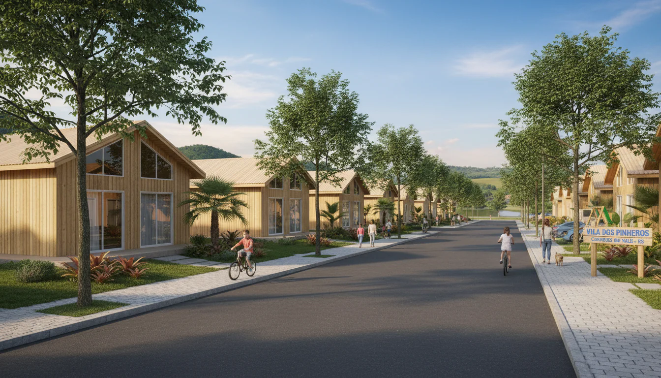 Casas de Madeira Pré-Fabricadas em Canudos do Vale – RS Casas de Madeira Pré-Fabricadas em Canudos do Vale – RS