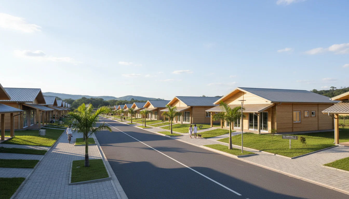 Casas de Madeira Pré-Fabricadas em Palmeirais – PI Casas de Madeira Pré-Fabricadas em Palmeirais – PI