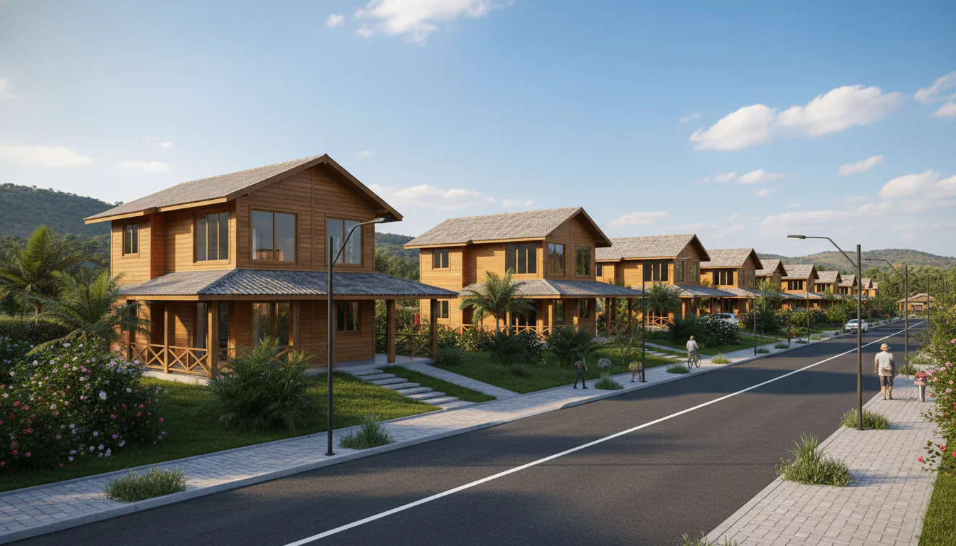 Casas de Madeira Pré-Fabricadas em Pedro II – PI