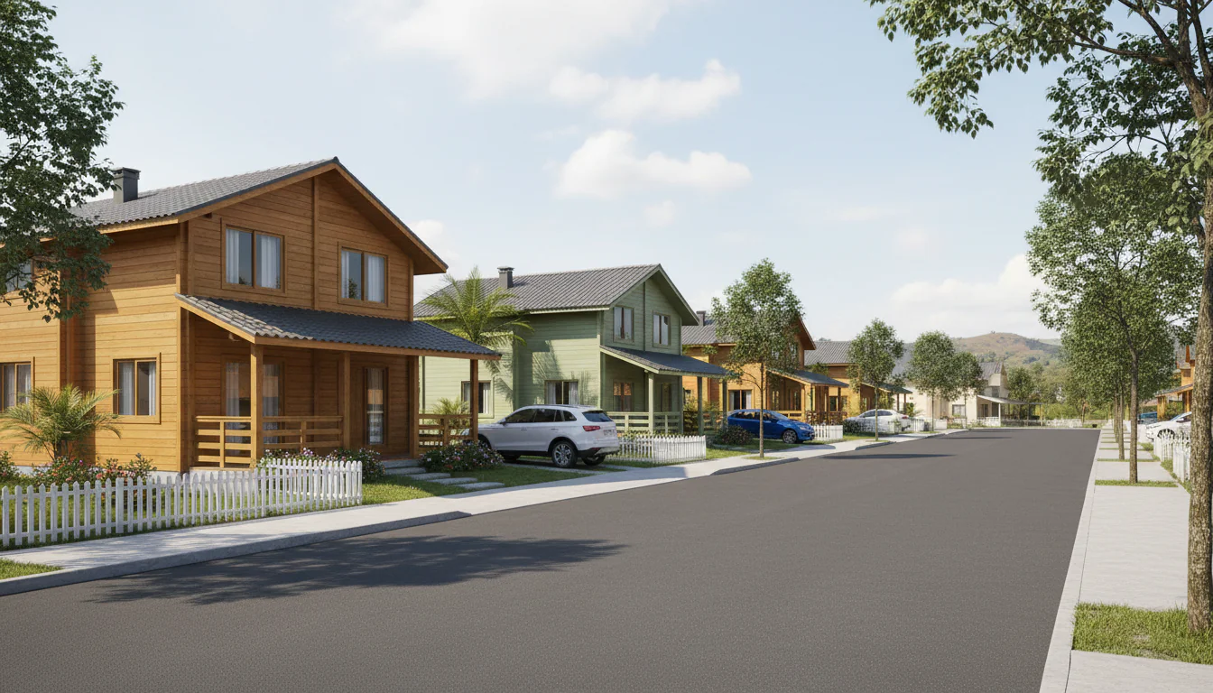 Casas de Madeira Pré-Fabricadas em Picos – PI