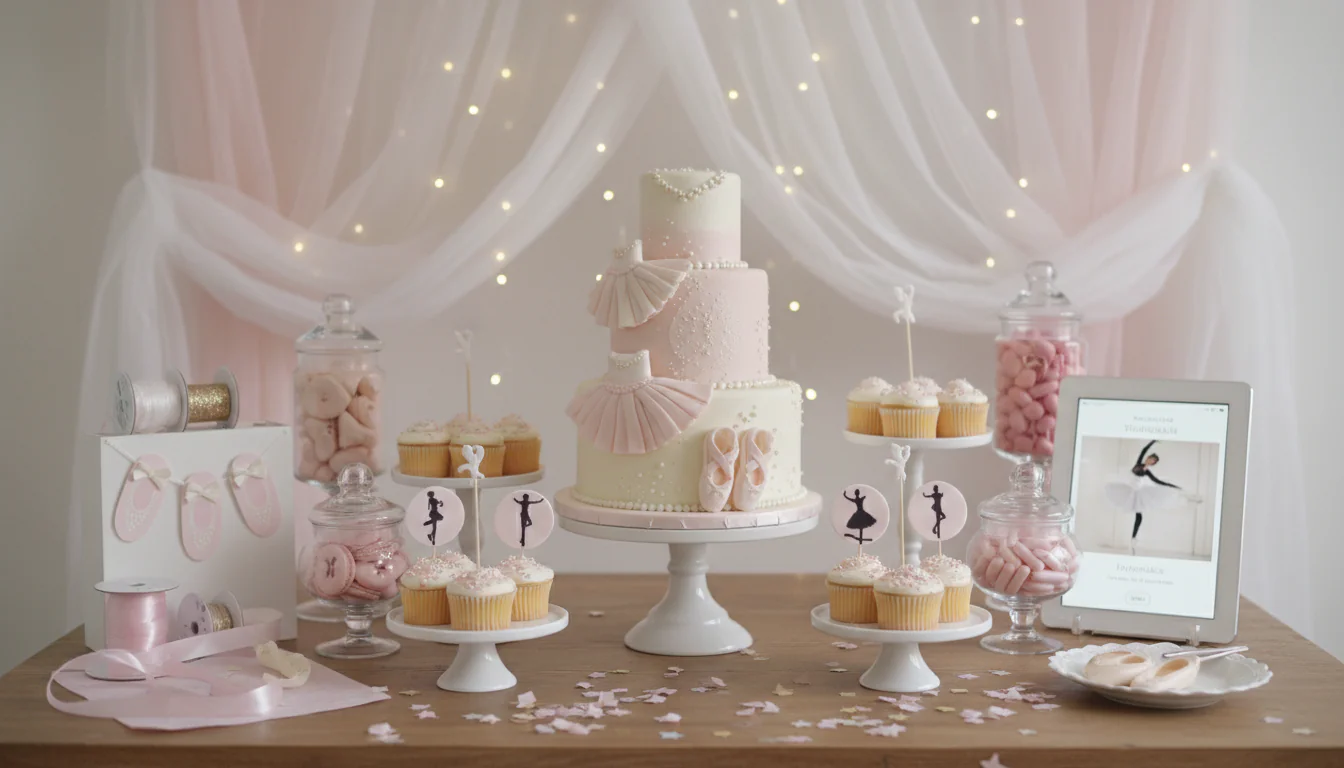 Festa Bailarina: delicadas ideias e tutoriais Festa Bailarina: delicadas ideias e tutoriais