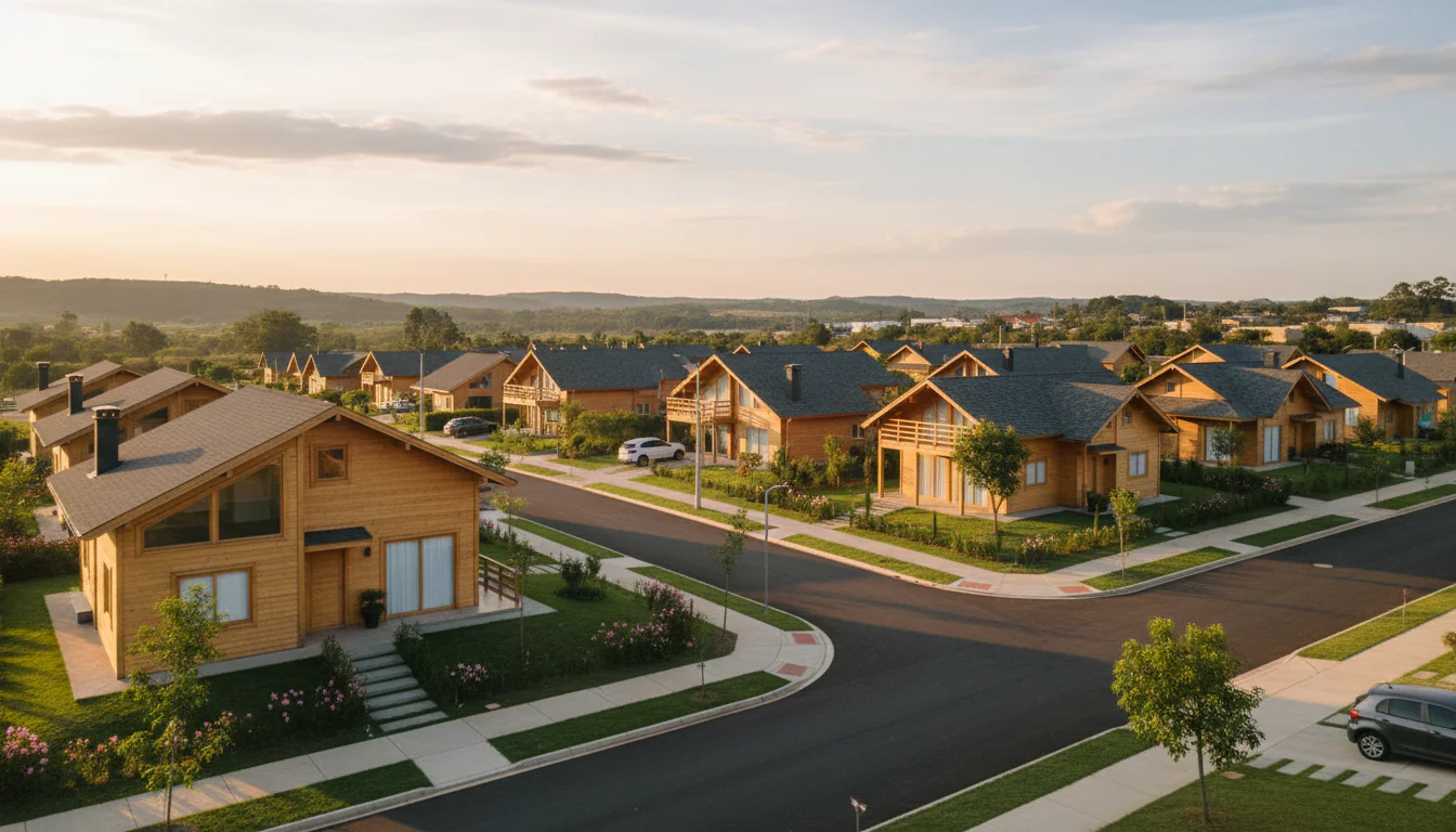 Casas de Madeira Pré-Fabricadas em Santa Cecília do Sul – RS Casas de Madeira Pré-Fabricadas em Santa Cecília do Sul – RS