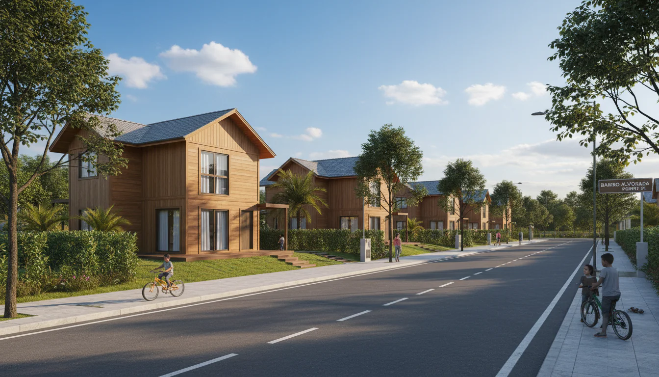 Casas de Madeira Pré-Fabricadas em Porto – PI Casas de Madeira Pré-Fabricadas em Porto – PI