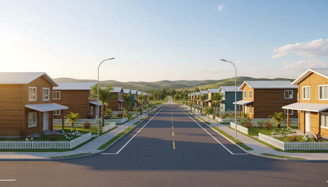 Casas de Madeira Pré-Fabricadas em Santo Antônio de Lisboa – PI Casas de Madeira Pré-Fabricadas em Santo Antônio de Lisboa – PI