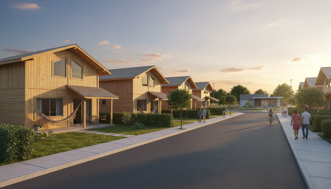 Casas de Madeira Pré-Fabricadas em São Gonçalo do Piauí – PI Casas de Madeira Pré-Fabricadas em São Gonçalo do Piauí – PI