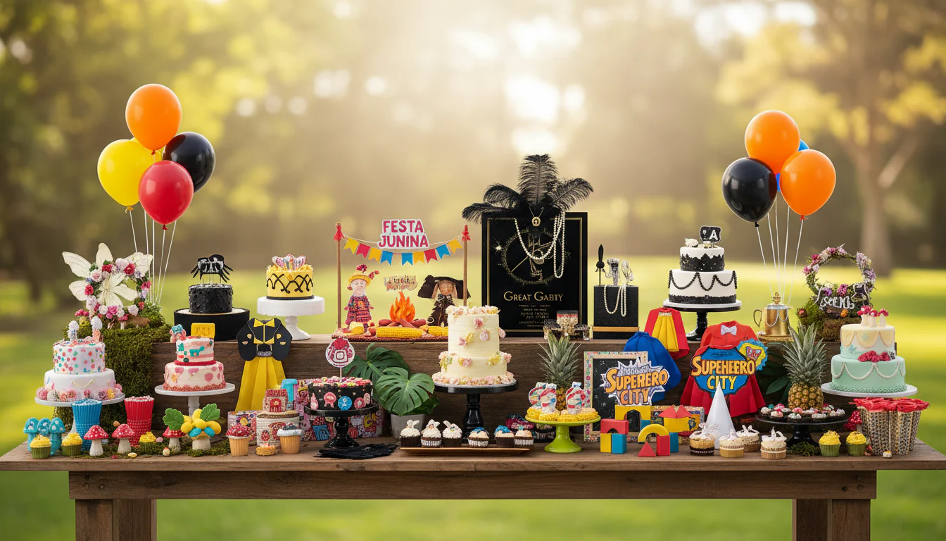 Festa de anos: temas e ideias para estilos