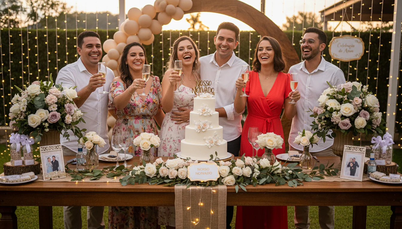 Festa de noivado: dicas e ideias para planejar