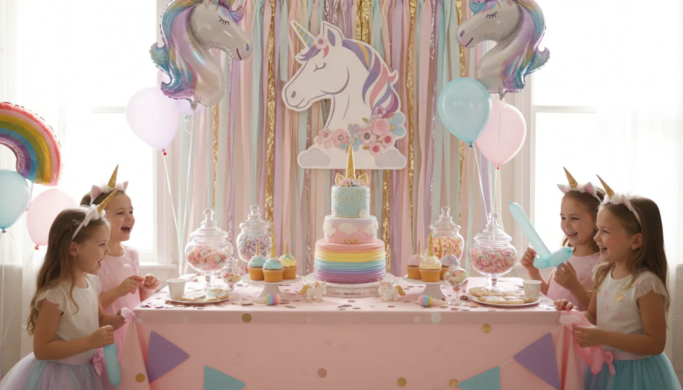 Festa de unicórnio: como fazer e ideias de decoração