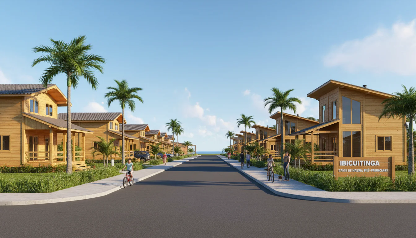 Casas de Madeira Pré-Fabricadas em Ibicuitinga – CE Casas de Madeira Pré-Fabricadas em Ibicuitinga – CE