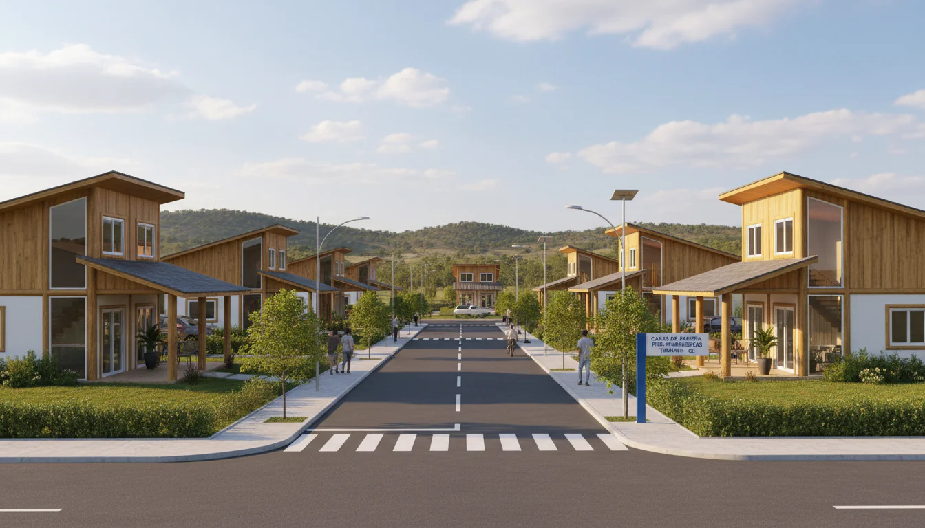 Casas de Madeira Pré-Fabricadas em Tarrafas – CE Casas de Madeira Pré-Fabricadas em Tarrafas – CE