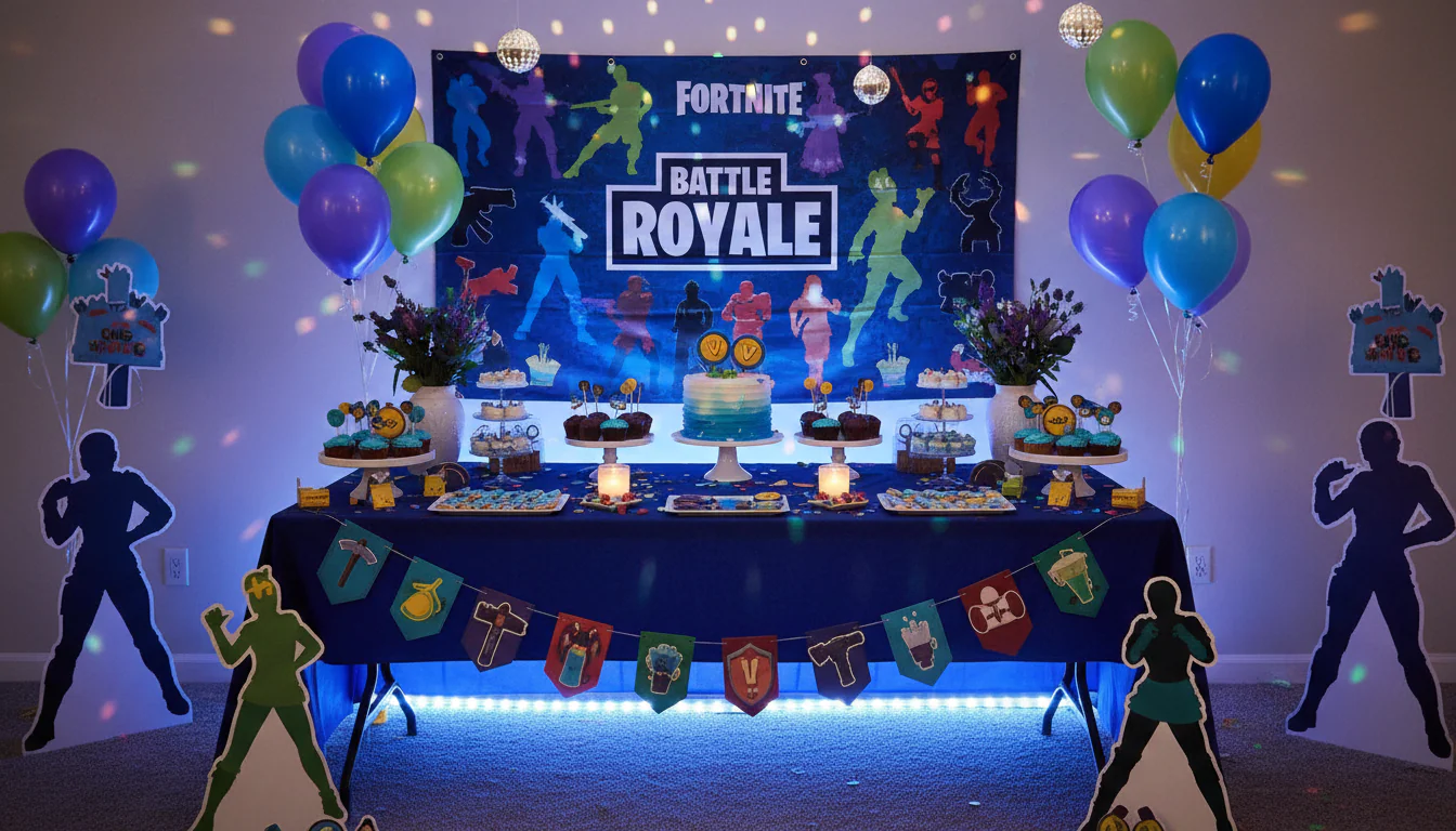 Festa Fortnite: ideias de decoração para encantar Festa Fortnite: ideias de decoração para encantar