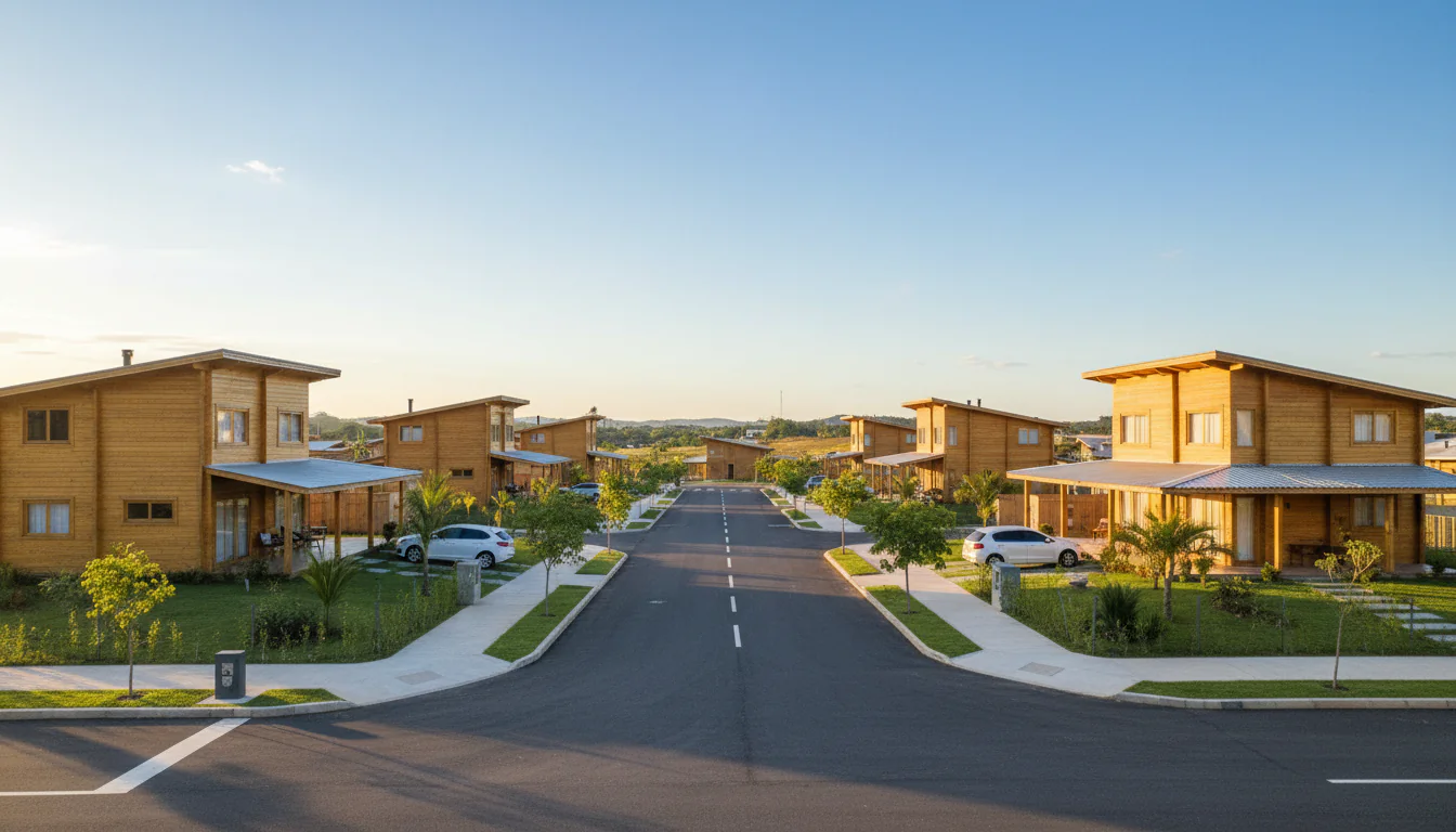 Casas de Madeira Pré-Fabricadas em São João da Canabrava – PI Casas de Madeira Pré-Fabricadas em São João da Canabrava – PI