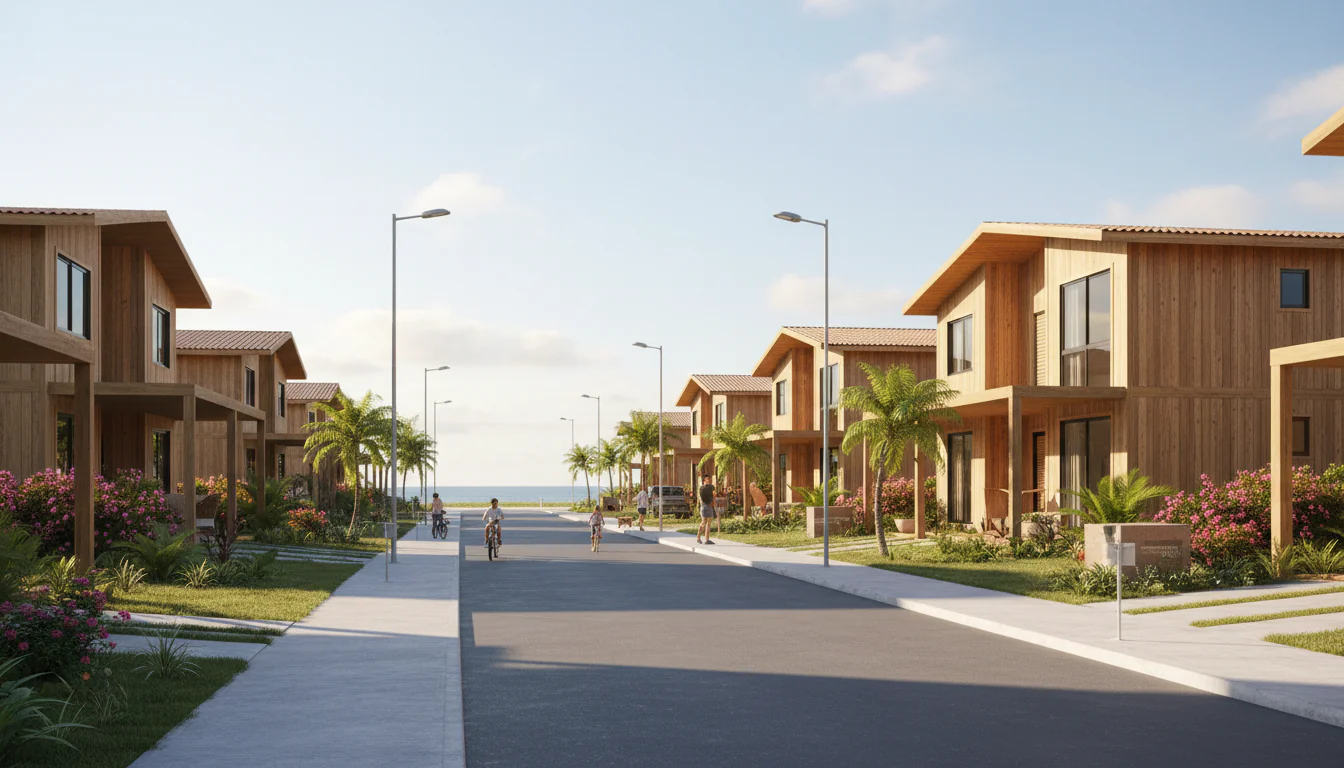 Casas de Madeira Pré-Fabricadas em Aquiraz – CE Casas de Madeira Pré-Fabricadas em Aquiraz – CE