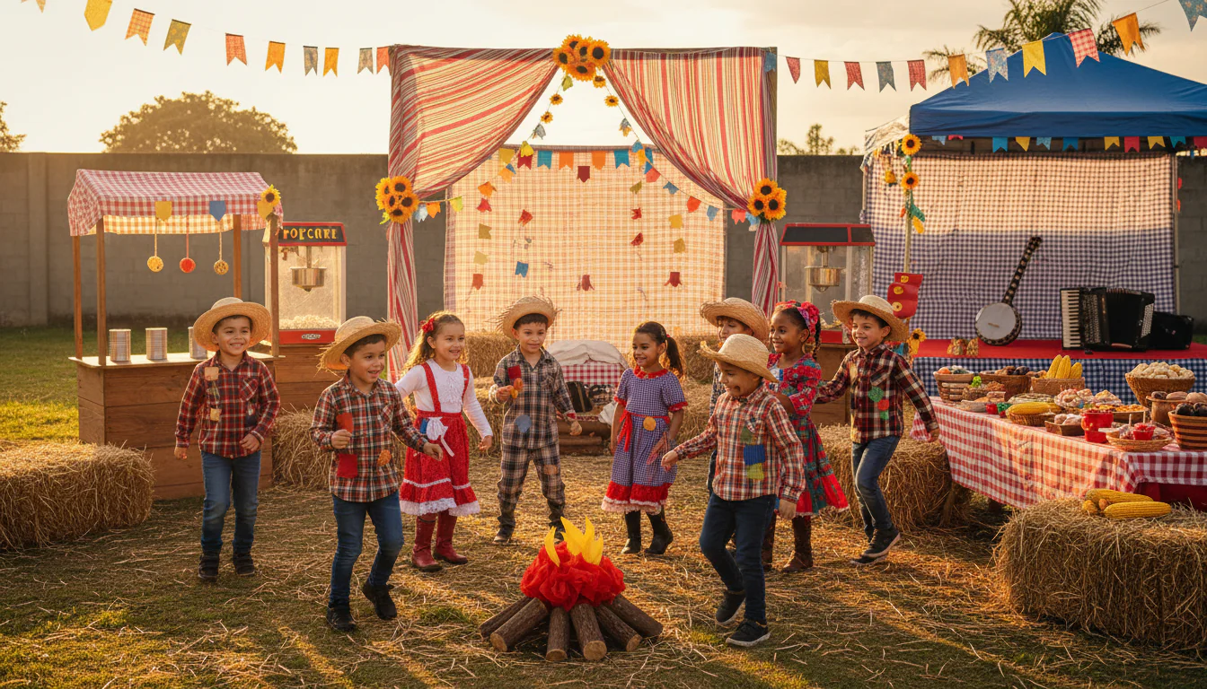 Festa Junina Infantil: ideias e dicas para diversão