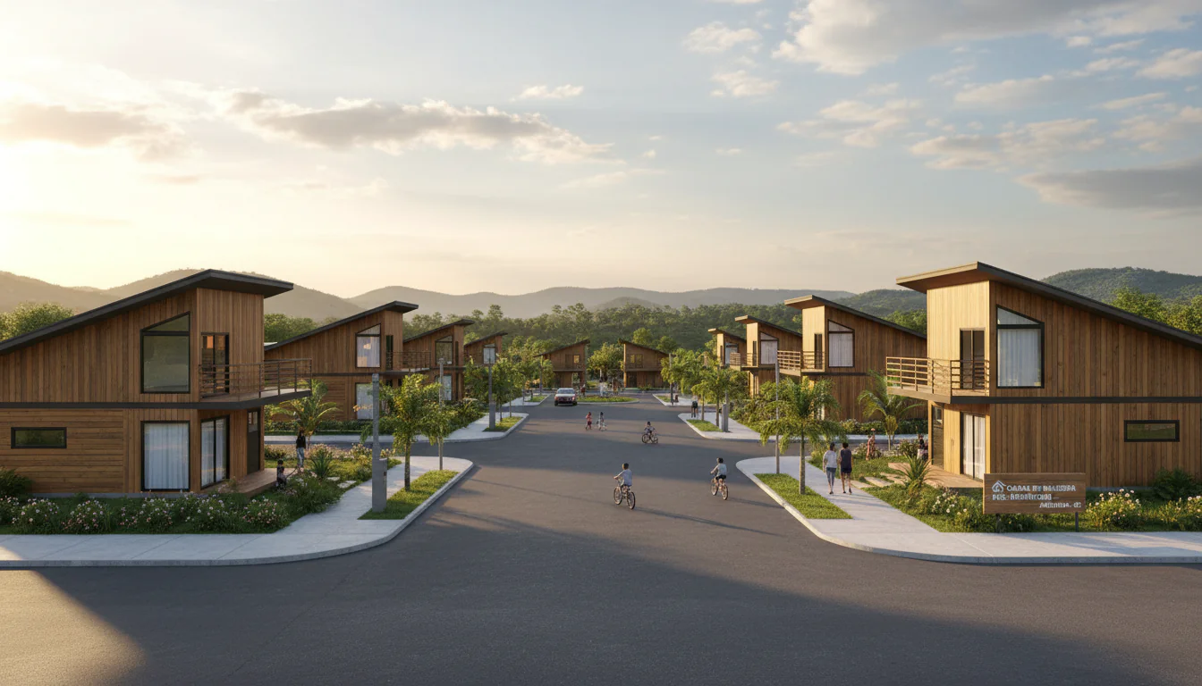 Casas de Madeira Pré-Fabricadas em Aratuba – CE