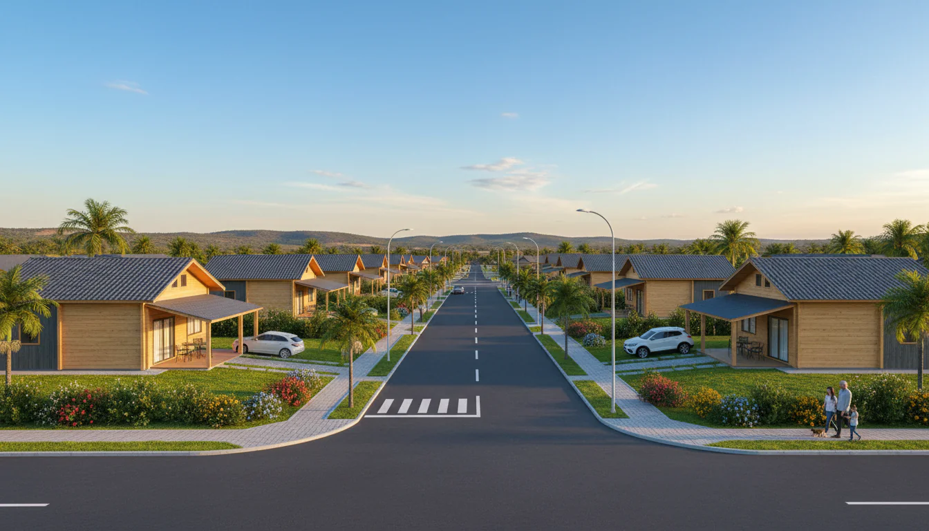 Casas de Madeira Pré-Fabricadas em Arneiroz – CE