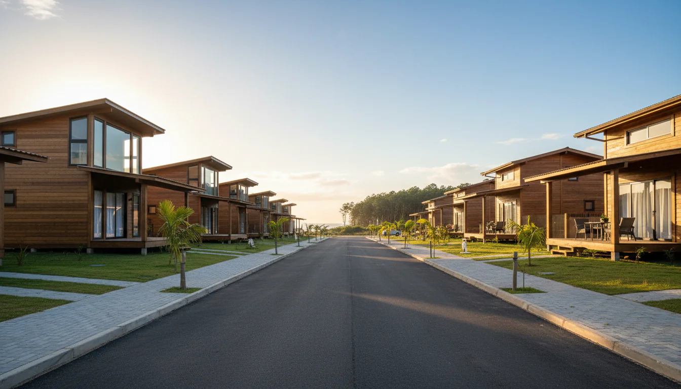 Casas de Madeira Pré-Fabricadas em Baixio – CE