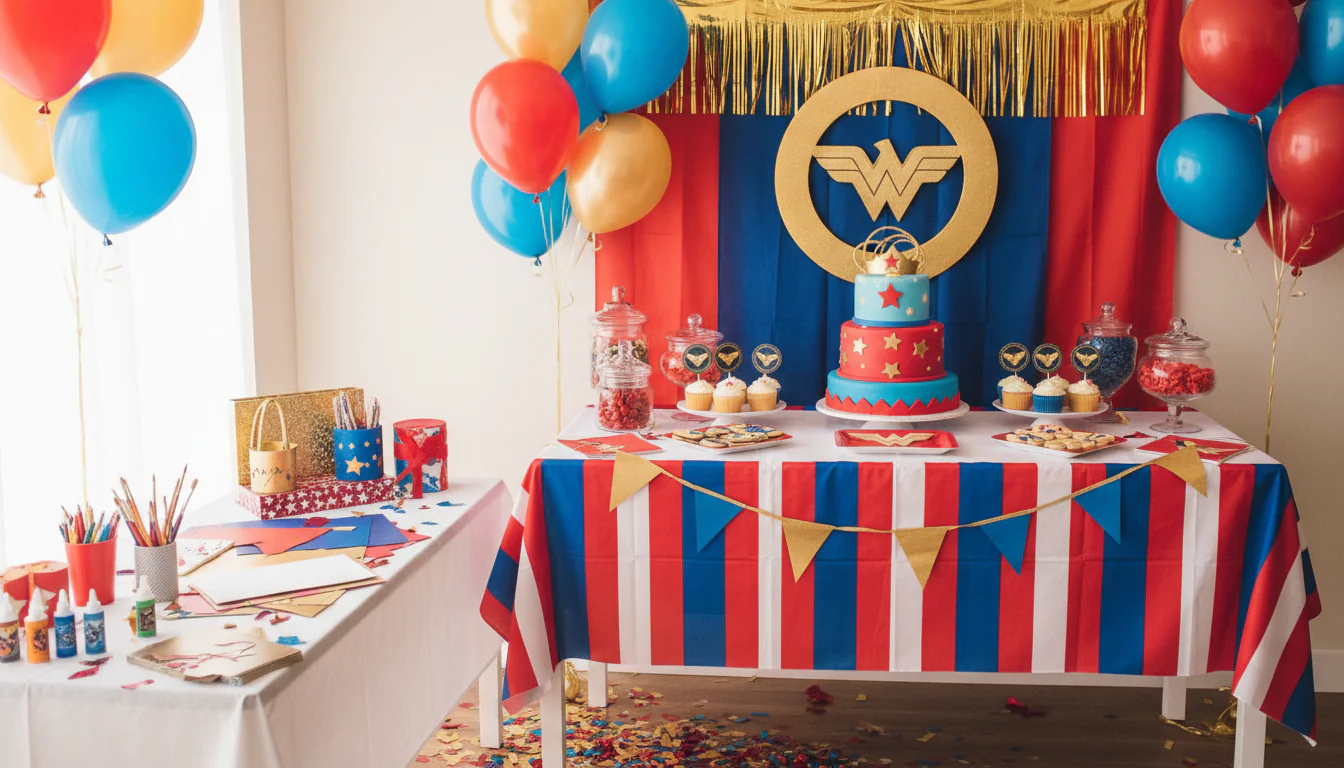 Festa Mulher Maravilha: tutoriais e ideias para fazer