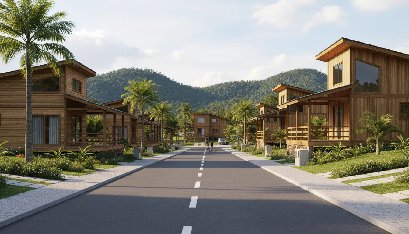 Casas de Madeira Pré-Fabricadas em Baturité – CE