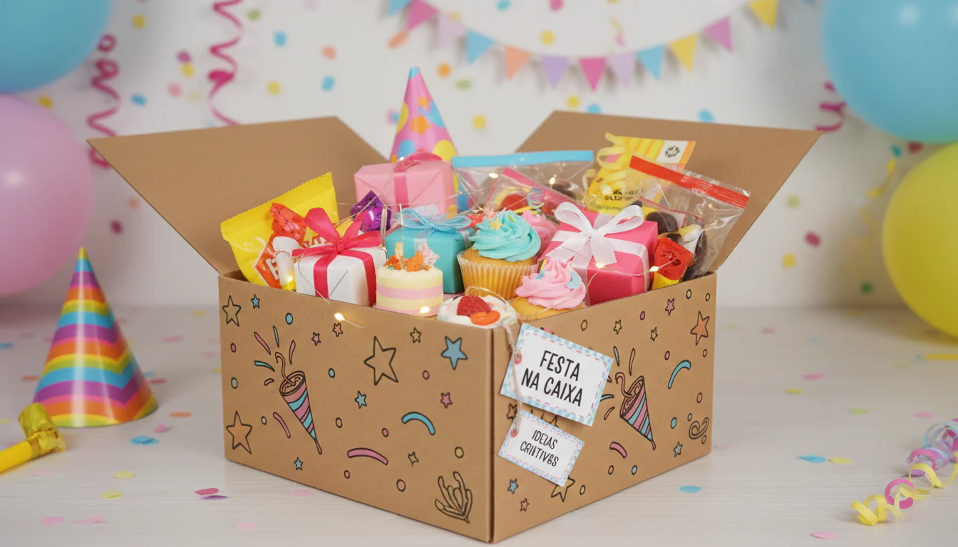 Festa na caixa: como fazer e ideias criativas